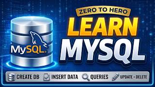 Learn MySQL | Create Database in MySQL | MySQL Tutorial for Beginners (2026)