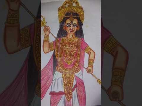 Star Jalsha Mahalaya 2025 Koyel Mallick Ma Durga Look Drawing ✨ #art #drawing #starjalsha #trending