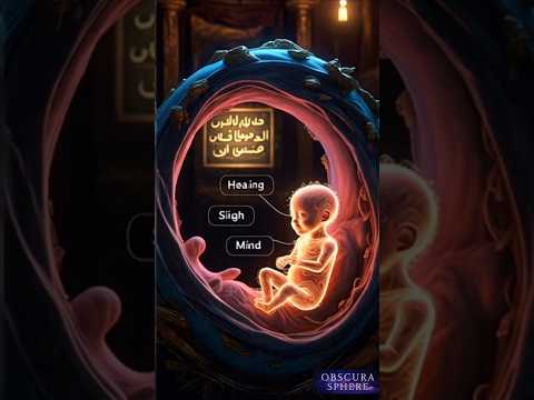 "How the Quran Describes the Development of Hearing, Sight, and Mind – 1400 Years Ago!"