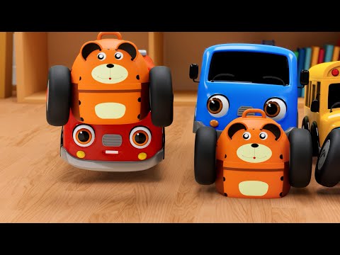 Fisrt Day of School | Nursery Rhymes & Kids Songs - Baby Car Songs TV