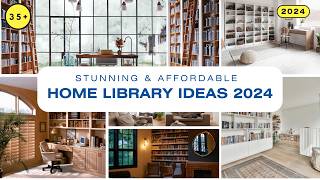 35+ Stylish Home Library Design Ideas for 2025 | Modern, Cozy & Budget Friendly