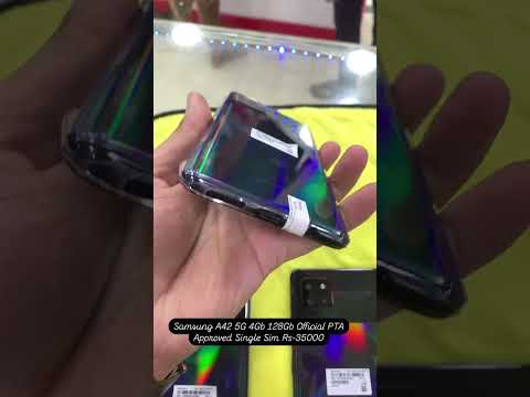 Samsung A42 5G 4Gb 128Gb Official PTA Approved Single Sim #samsungcom #cellkorner #tech #smartphone