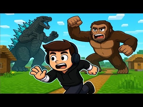 GODZILLA vs KONG!  O MELHOR ADDON DO MONSTERVERSE NO MINECRAFT!