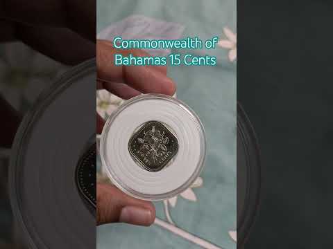 Commonwealth of Bahamas 15 Cents #numismatics #coin #coincollecting #money