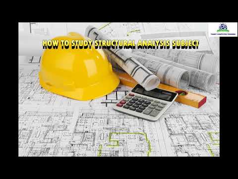 HOW TO STUDY STRUCTURAL ANALYSIS SUBJECTS