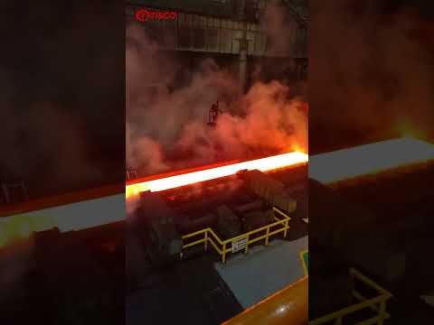 Steel-making: Steel mill rolling line #manufacturing #steel #carbonsteel #stainlesssteel