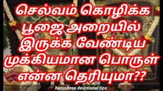 செல்வம் கொழிக்க பூஜை அறையில் இருக்க வேண்டிய முக்கியமான பொருள் என்ன?pooja room tips, ideas and tricks
