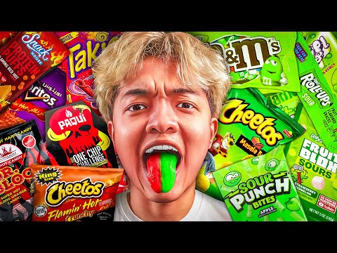 Extreme Spicy VS Sour Food Challenge!