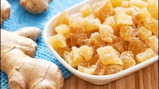 Ginger Candy | Homemade Ginger Candy  | How to make Candied Ginger