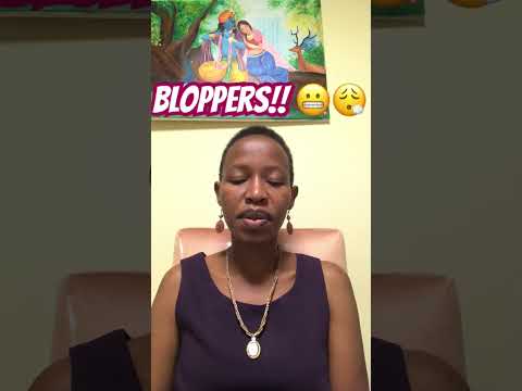 Behind the scenes #bloopers
