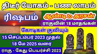 Rishabam Part 2 -Rahu Ketu Peyarchi 2023 to 2025 l ரிஷபம் இராகு கேது பெயர்ச்சி 2023 to 2025 l Bapu’s