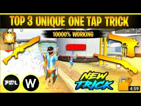 Fastest Headshot Trick in Free Fire | Free Fire Auto Headshot Trick 2022 | M1887 Headshot Trick