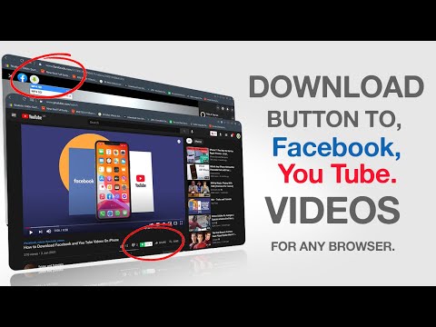 How to Add Download Button to You Tube & Facebook Videos On Browsers