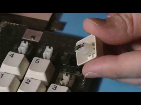 Amiga 1000 keyboard repair