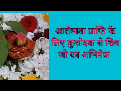 कुशोदक से रुद्राभिषेक