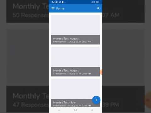Forms app checking question and answers