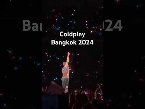 Coldplay concert Live from Bangkok 2024