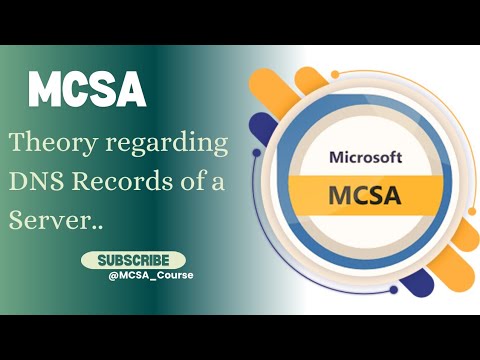 Theory regarding DNS Records in a Server |Class 6| MCSA Course in Telugu for fresher & experience