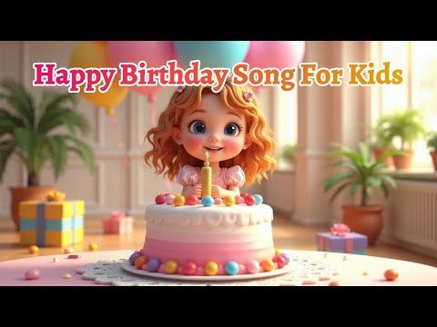 Happy Birthday Song for Kids | Fun Birthday Party Music