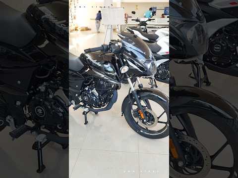 brand new bajaj pulsar125 black color 🔥 🔥 bike #foryou #video @ymnvlogs