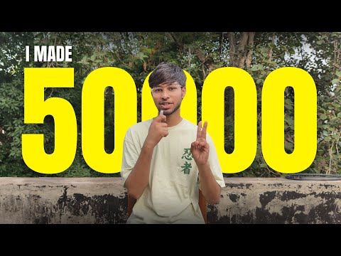 "I Earned ₹50,000 As A Student | Earn Money In College 💸🔥 (No Fake Promise!)"
