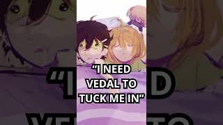 VEDAL AND ANNY TUCKS NEURO IN THE CUTEST WAY POSSIBLE  #vtuber #twitch #neuro #minecraft