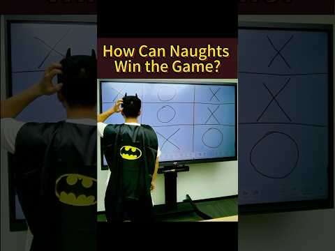 How can the Naughts win the Game with One Move?#whiteboarddevice #naughtsandcrossesgame