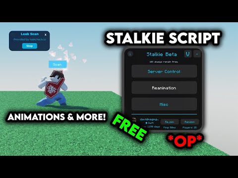 Stalkie | Clean Roblox Script Showcase & Tutorial *FREE*
