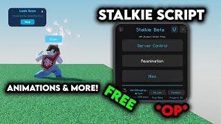 Stalkie | Clean Roblox Script Showcase & Tutorial *FREE*