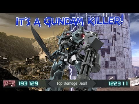 GBO2 Gouf Custom: It's a Gundam killer!