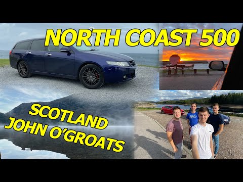 NORTH COAST 500 Road Trip: Day 2&3 - Entering Scotland up to John O'Groats! (INSANE ROADS) | Ep.10