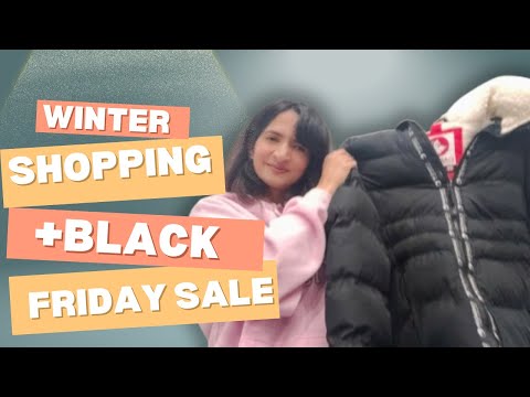 Black Friday Winter Shopping in canada