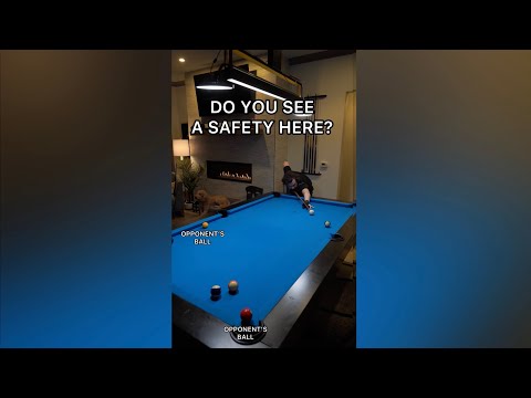 Can you spot a safety? | #billiards #shorts