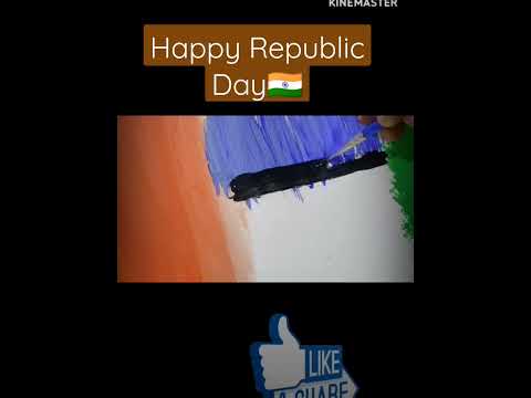 Happy Republic Day🇮🇳 #republicday #painting #colour #india