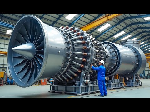 How US Engineers Build 75,000 HP Monster Engines - Inside Massive Gear Forging Manufacturing Factory