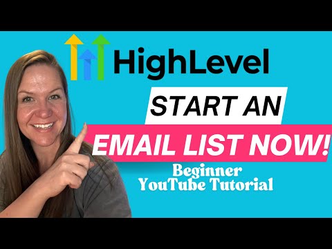 Start An Email List Now!  Beginner YouTube Tutorial