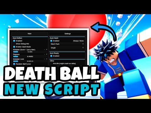 *NEW* Death Ball Script | Auto Deflect, Auto Hatch, Auto Ready, Anti Afk