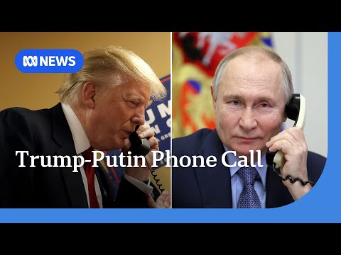 Trump-Putin phone call to discuss Ukrainian land, nuclear power plant | ABC NEWS