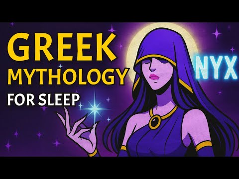 The MESSED UP Mythology of NYX, Goddess of NIGHT and PROPHECY | Greek Mythology For Sleep