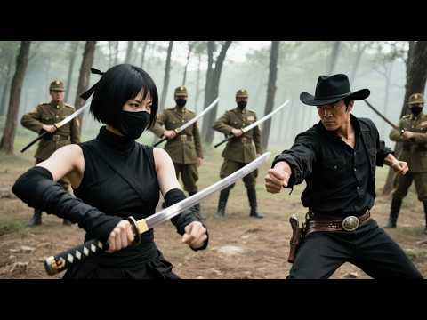 Japanese ninjas tried to assassinate the Kung Fu boy, but he killed them all by himself!