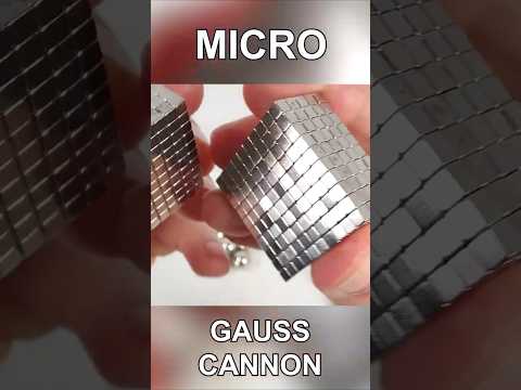 Micro Gauss Cannon