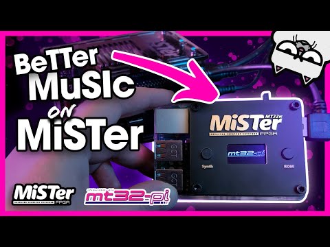 Using Roland mt32-pi MIDI Synthesizer with MiSTer FPGA | Set-up and Demo