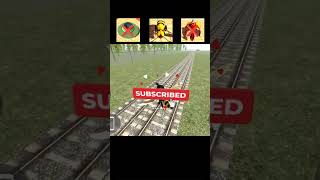 can they all are defeat the train Indian bike driving 3d #shorts #trending