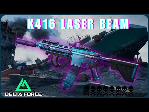 Delta Force |  Sharing My Loadout K416 Assault Rifle [Ultimate Settings]