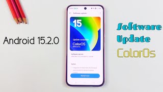 Oppo A6 Pro | Software Update | Android 15.2.0 | ColorOs | System Update