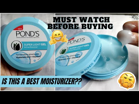 Pond's Super Light Gel Moisturizer Review | Moisturizer For Oily, Combination Skin | Worth the Hype?