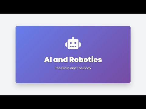 1.23 AI and Robotics