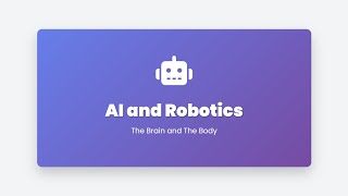 1.23 AI and Robotics