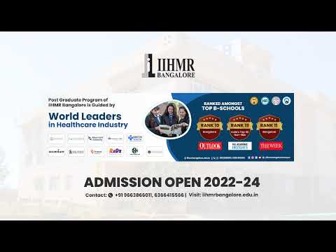 IIHMR Bangalore Live Stream