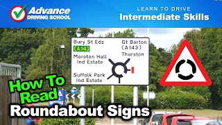 How To Read Roundabout Signs